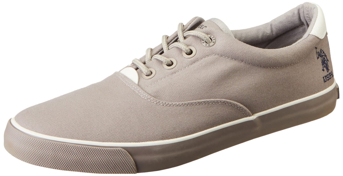 U.S. POLO ASSN. Mens BRENTT 2.0 Grey Sneaker  10 UK (2FD22409G07) 10-11