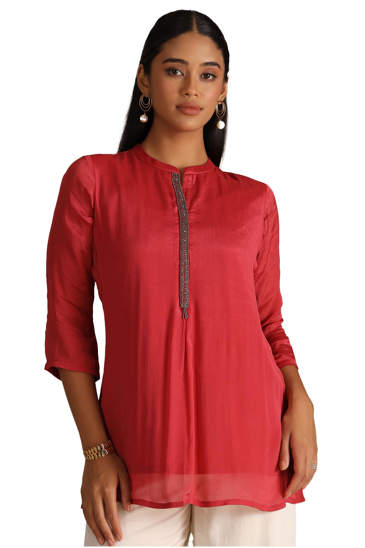 Soch Women Viscose Blend Solid Tank Top