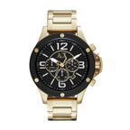 A|X Armani Exchange Men's Chronograph Gold-Tone Stainless Steel Watch (Model: AX1511)