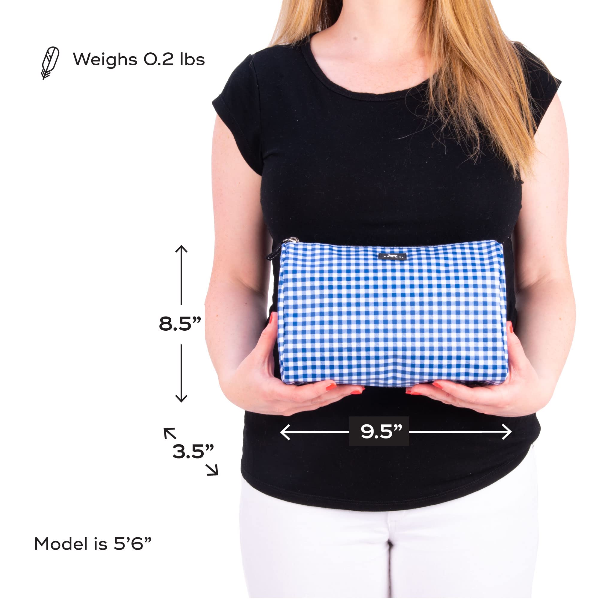 SCOUT Packin' Heat Toiletry Bag - Makeup, Toiletry & Cosmetic Bag, Fits Full Size Items, Inside Pocket, Water-Resistant, Zips Cl