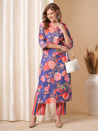 Anni Designer Women 'S Casual Style Rayon Blend Kurta & Pant