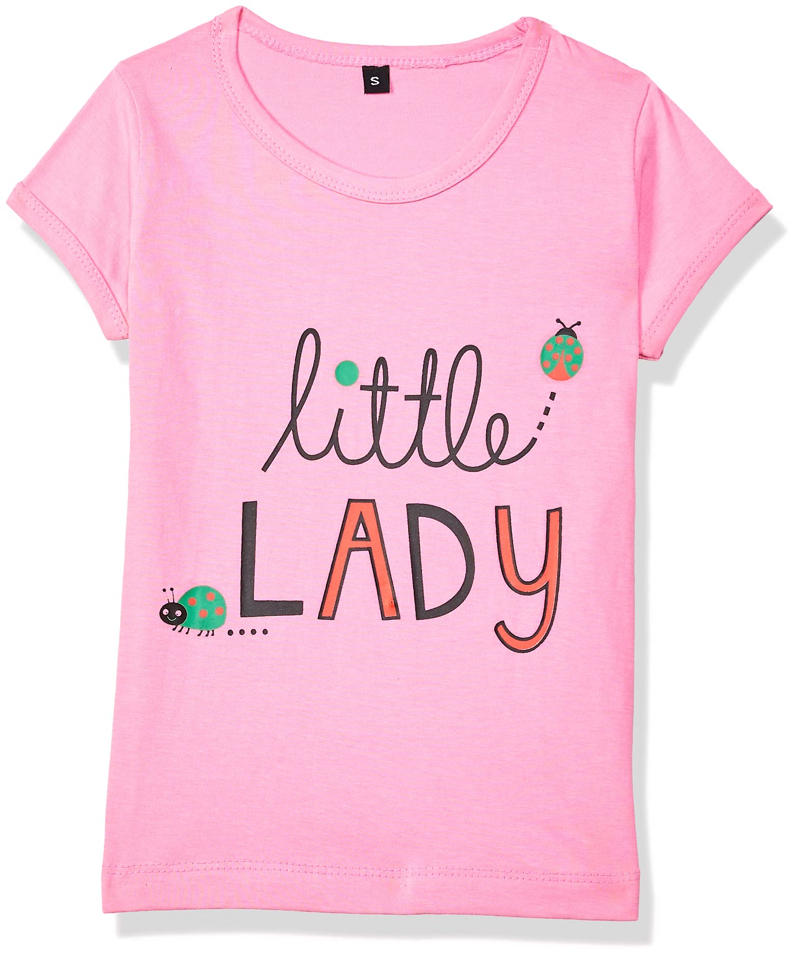 T2F Girls Cotton Regular Fit T-Shirt(Pack of 3)