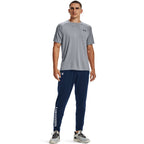 Under Armour Men's Tech 2.0 Short-Sleeve T-Shirt, Steel Light Heather (036)/Black, Large Tall