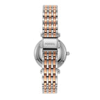 Fossil Women's Carlie Mini Quartz Stainless Steel Three-Hand Watch, Color: Rose Gold/Silver (Model: ES4649)