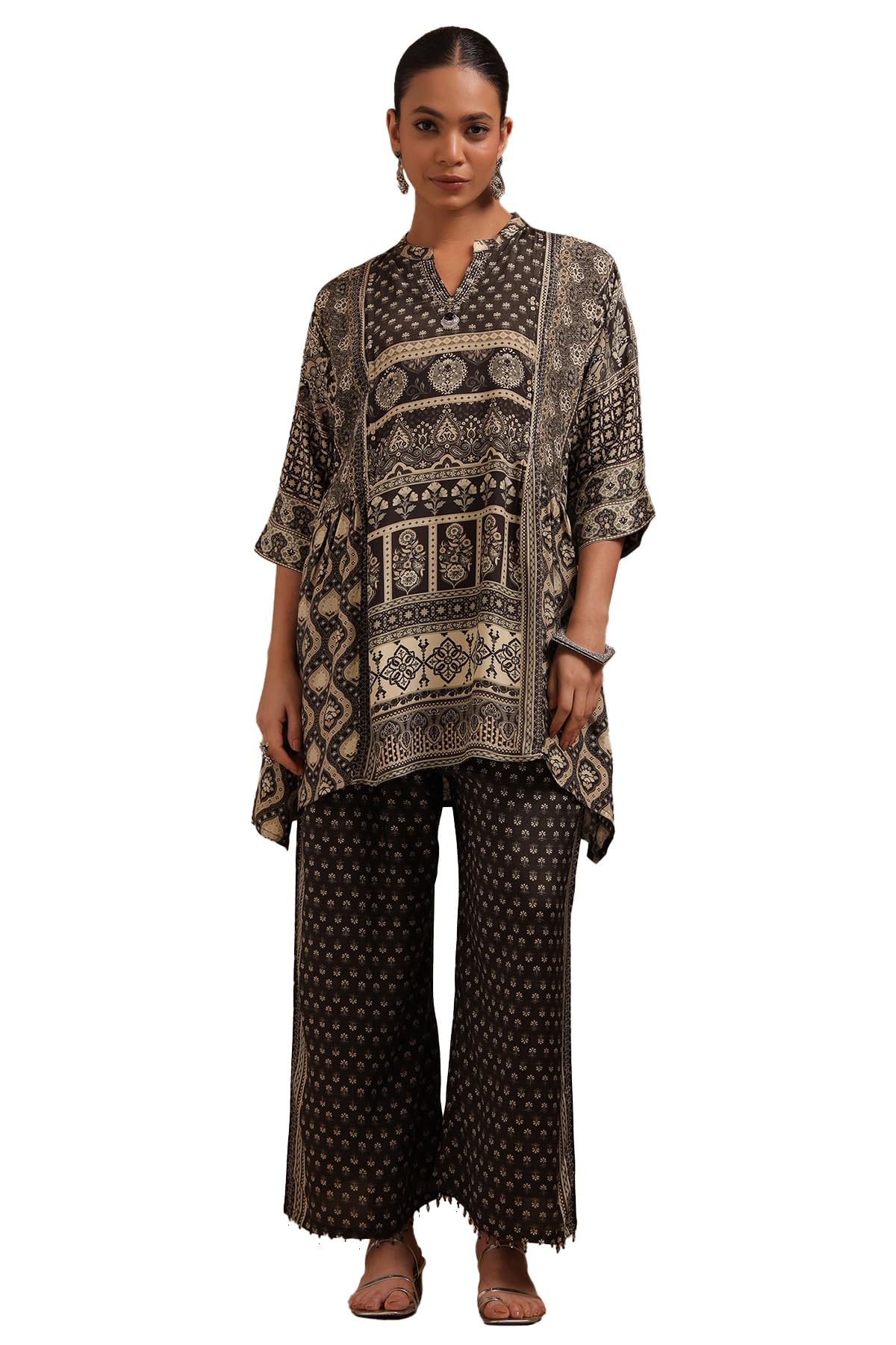 Soch Women Muslin Thread Work Palazzo