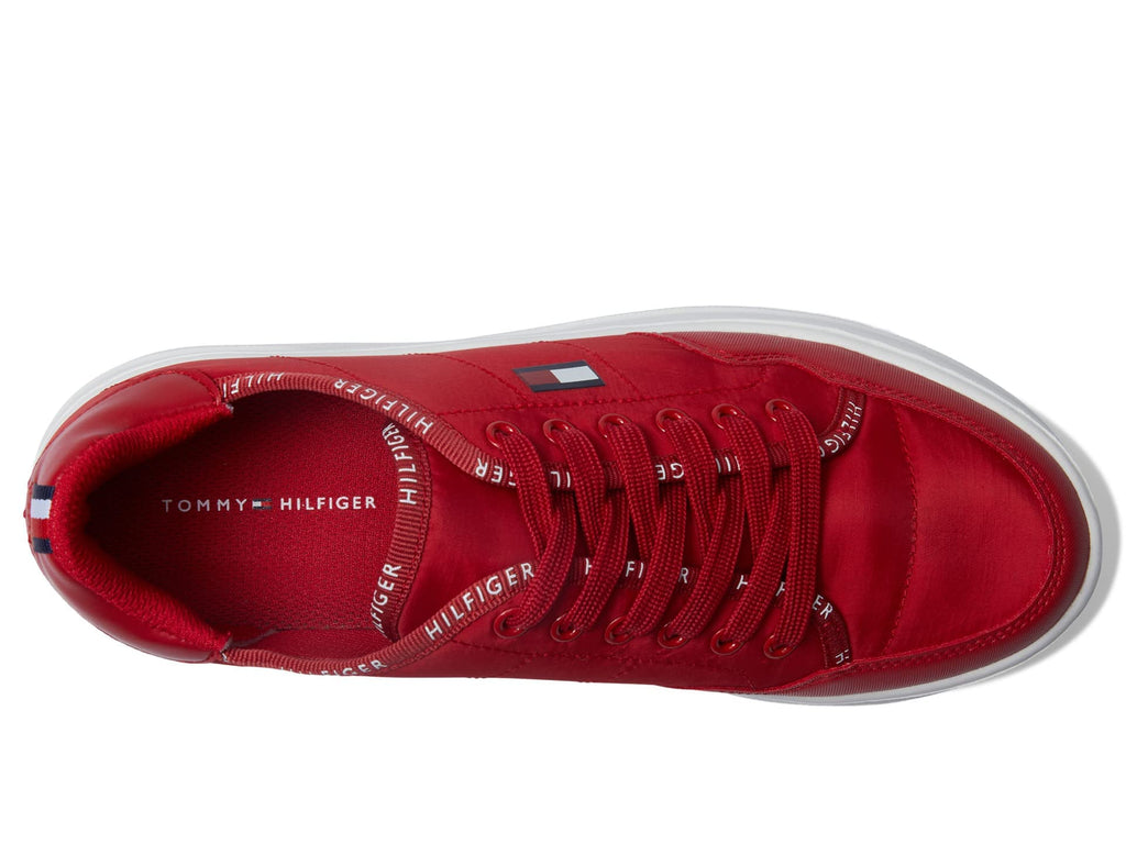 Tommy Hilfiger Women's Grazie Sneaker, Red, 5.5