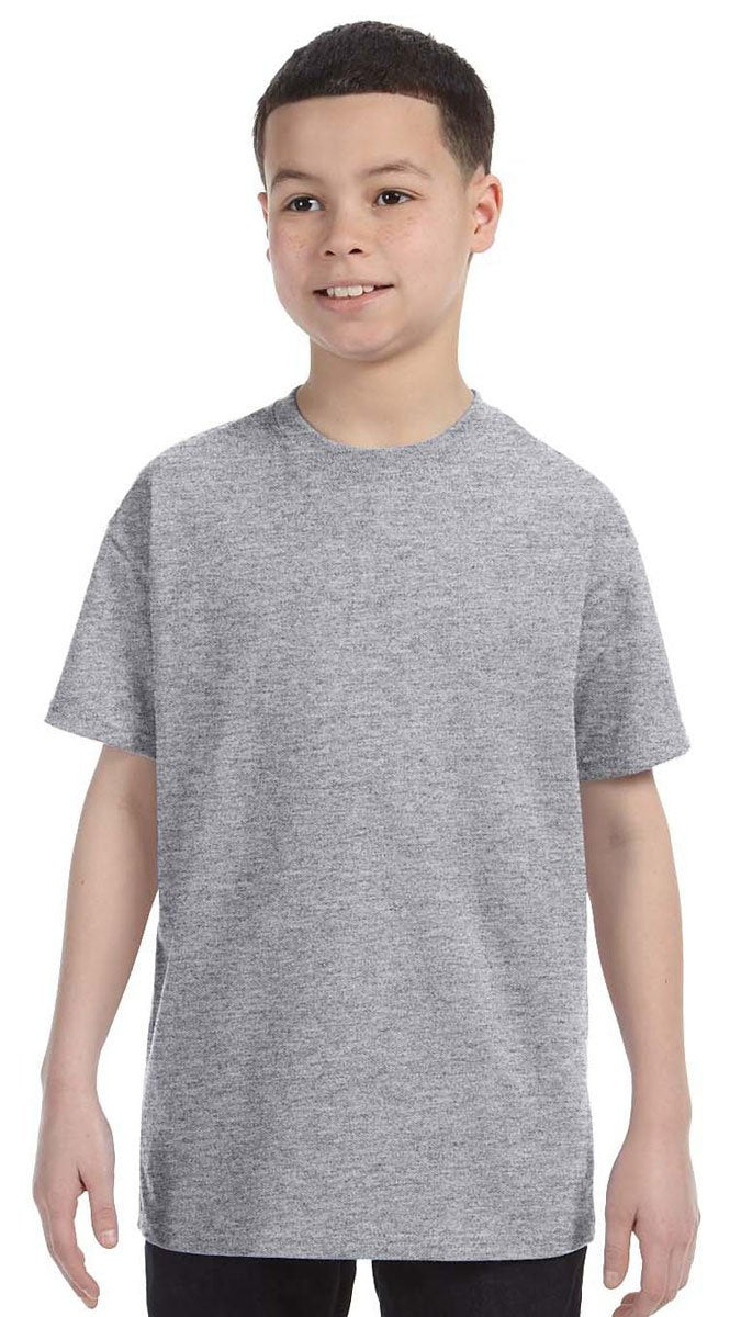Youth DRI-POWER AcTIVE T-Shirt - IRISH gREEN HTHR - M(D0102HI3URY)