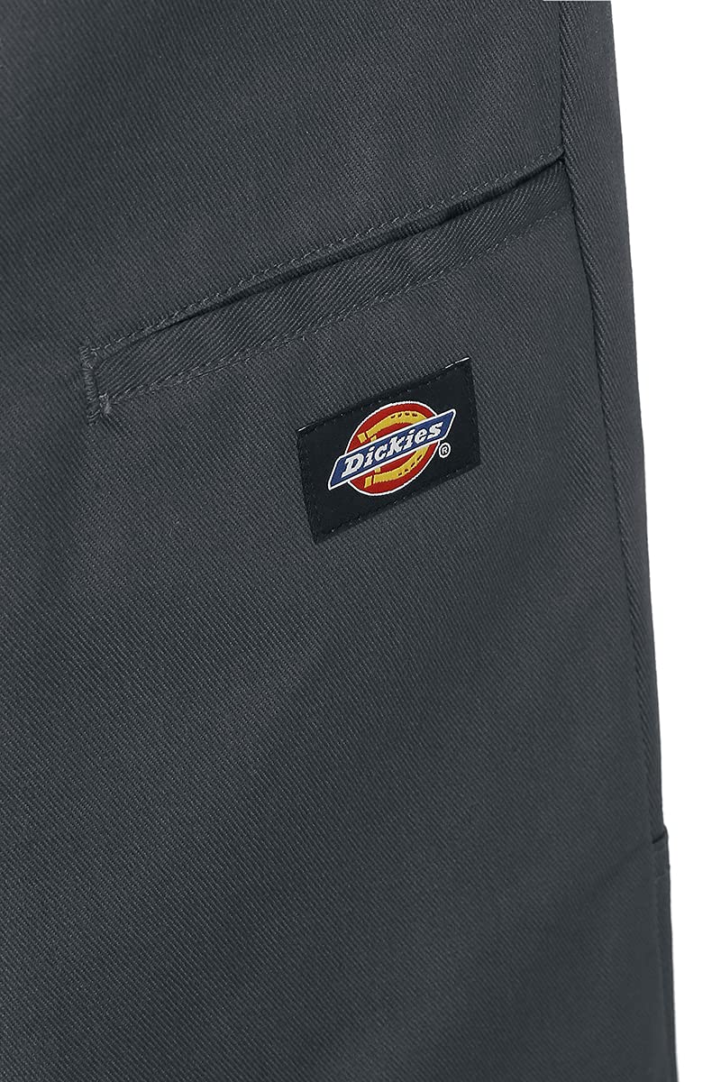 Dickies Men's Loose Fit Double Knee Work Pants, Charcoal