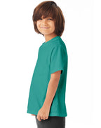 Youth garment-Dyed T-Shirt - BLAcK - XS(D0102H7DX68)