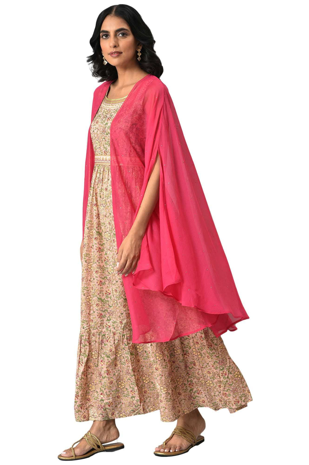 Aurelia Women Kurta & Gillet