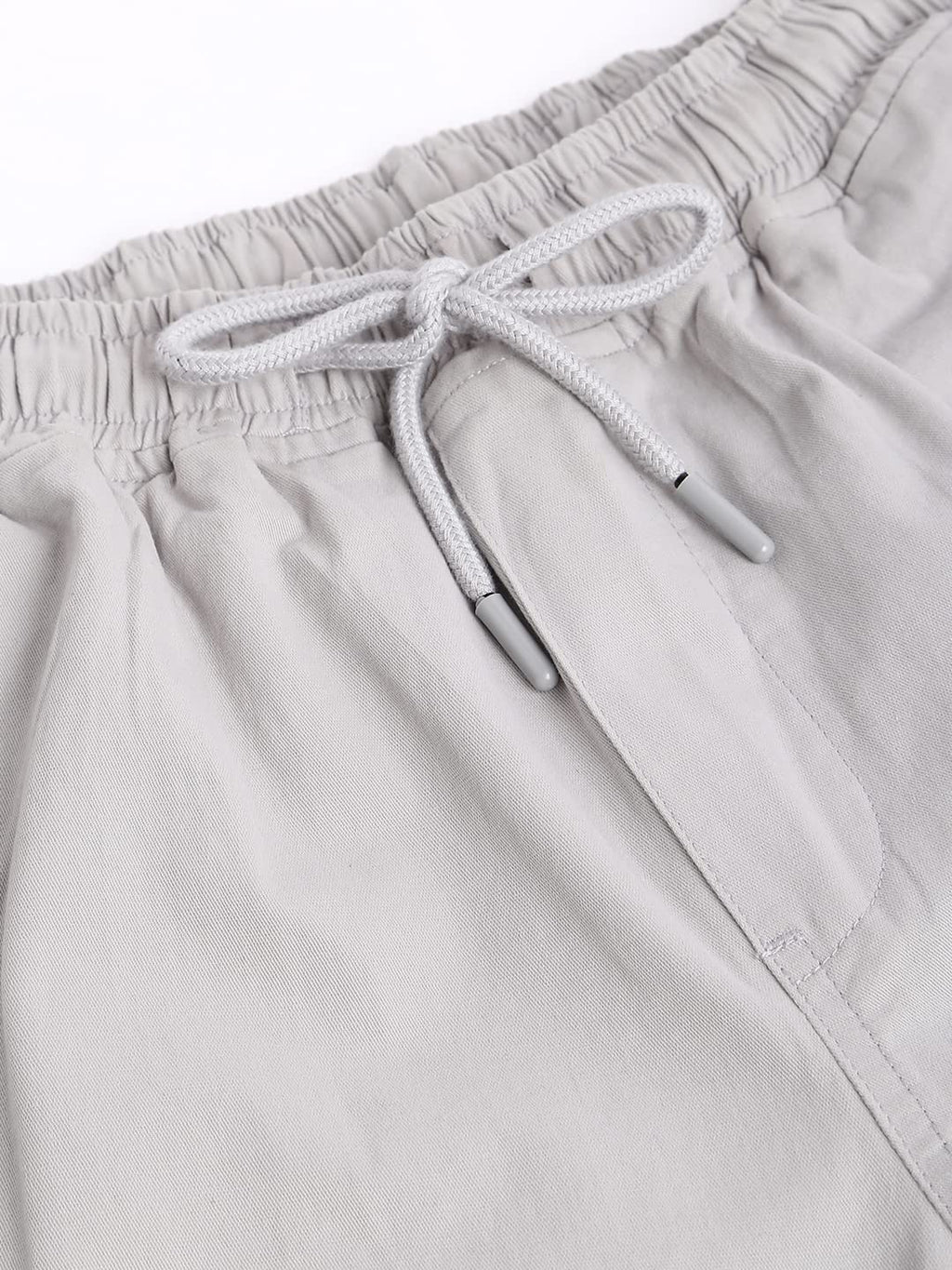 Dennis Lingo Solid Cotton Mens Casual Drawstring Joggers, Straight Fit, Mid Rise, Stretchable Ankle Length Athletic Track Pants