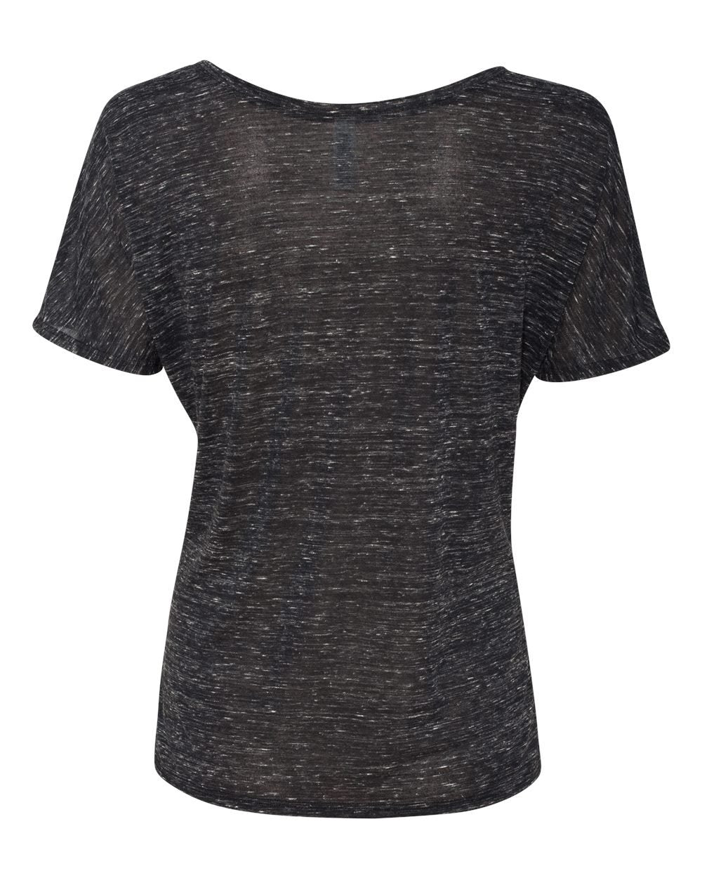 Ladies Slouchy T-Shirt - WHITE MARBLE - S(D0102H7W5K2)