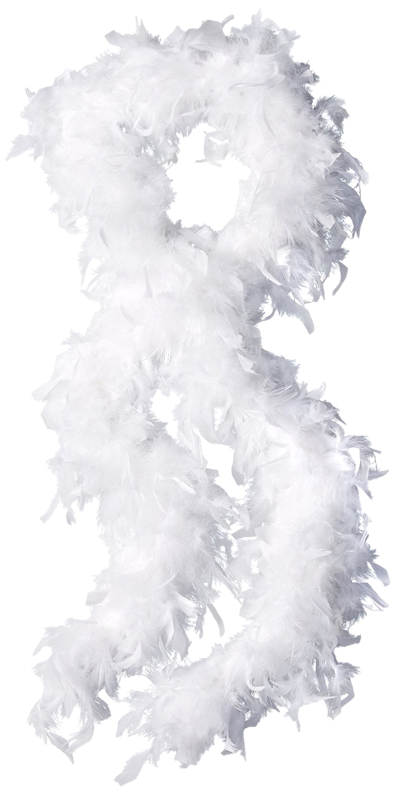 Forum Novelties Turkey Boa Scarf, White, 55 grams