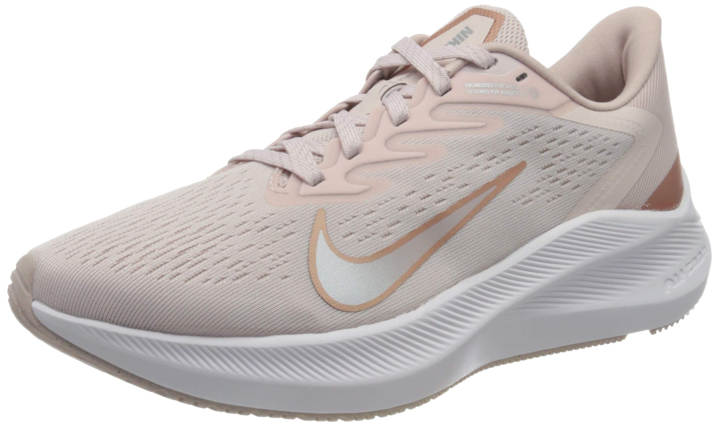 Nike Zoom Winflo 7 Beige Running Women Running Shoes
