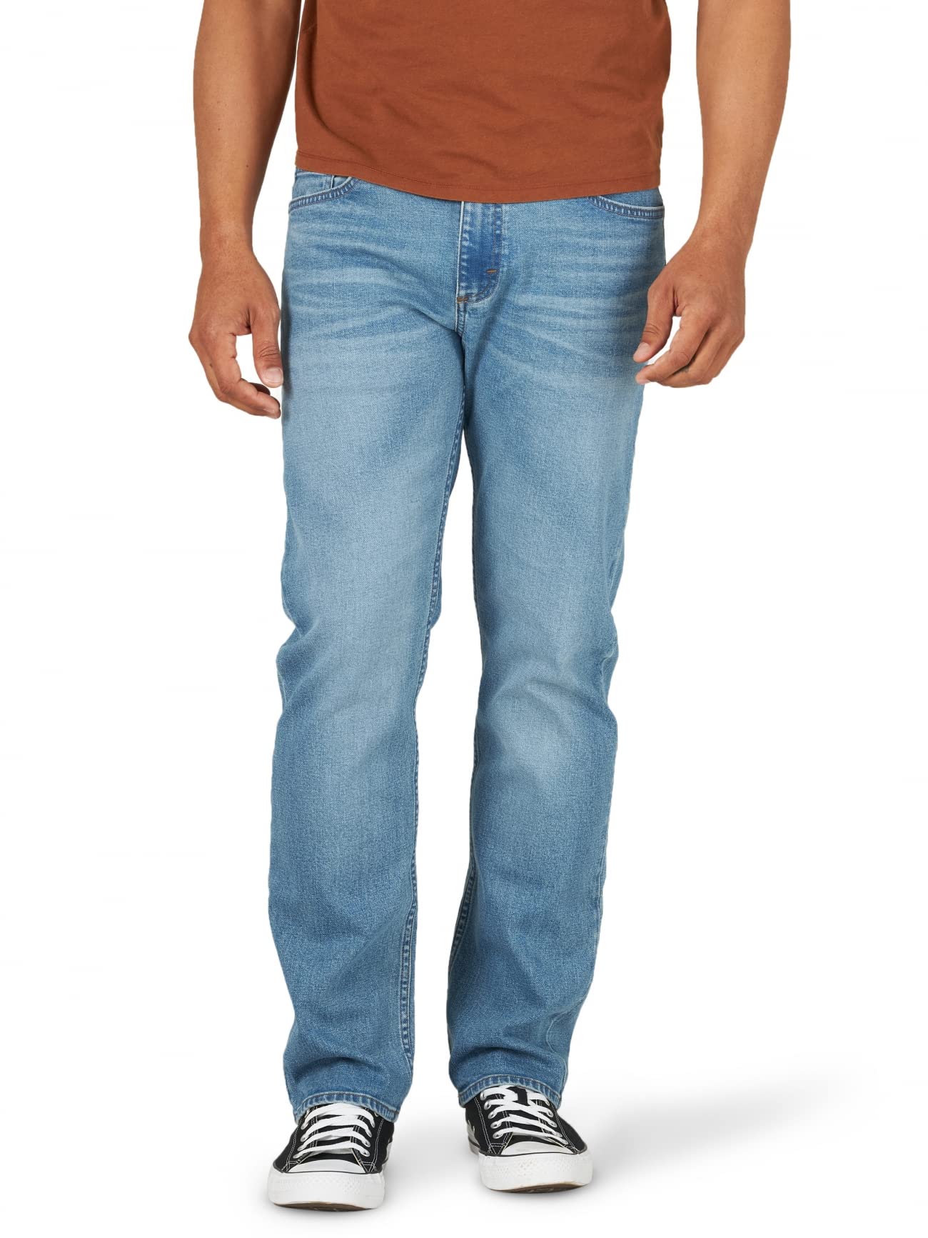 Wrangler Authentics Men's Slim Fit Straight Leg Jean, Beckett, 34W x 32L