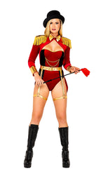 5101 - 4pc Big Top Mistress - Small / Red/Gold