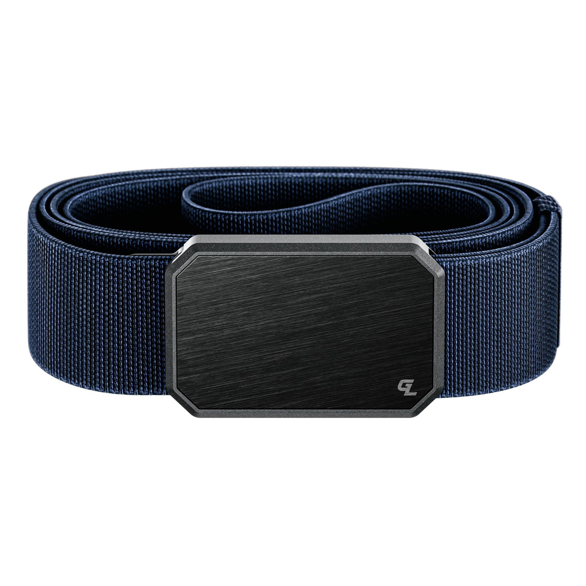 Groove Life Groove Belt, MenS Adjustable Stretch Belt With Magnetic Buckle, Black / Abyss Navy, Small (2832) 28-32