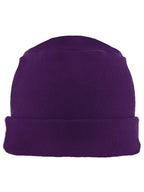 Purple 3 Piece Fleece Hat Scarf & Glove Matching Set