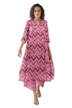 Toochki Dress For Women | Two Piece Dress For Women Long | Dress | Maxi Dress For Women | Dresses | Zig Zag Printed Dress | Cott