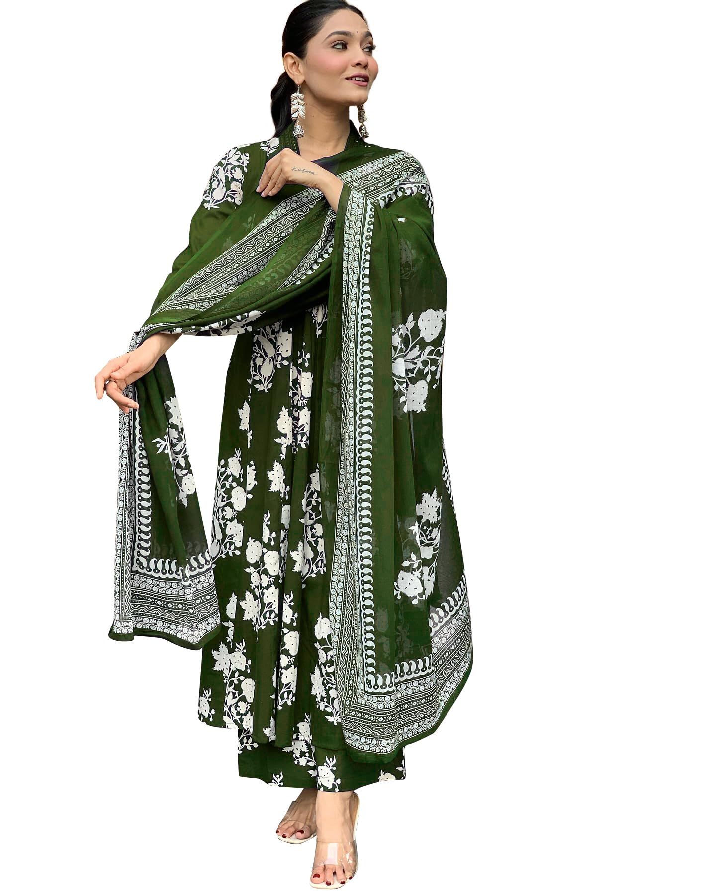 Toochki Salwar Suit With Dupatta For Women | Anarkali Salwar Suit With Dupatta For Women | Kurta Set With Dupatta| Embroidered W