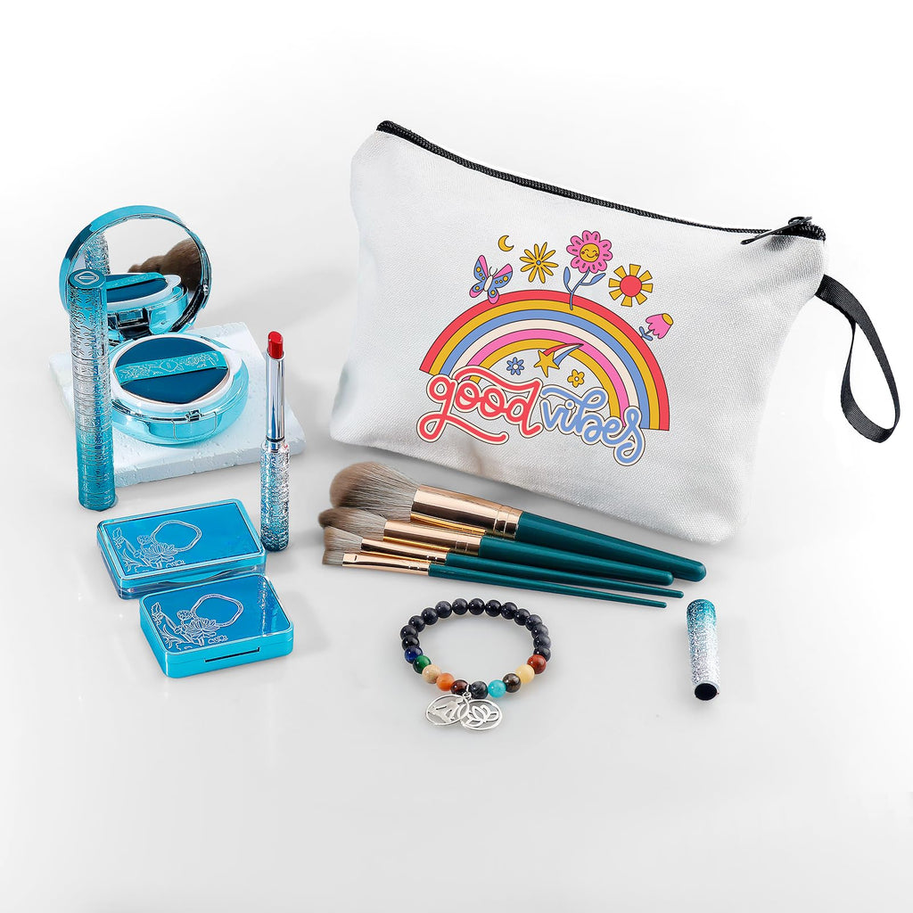 Friend Gifts for Women, Friend Birthday Gifts for Women,Small Cosmetic Bag, Inspirational Gifts for Women, Positivity Gifts,Frie