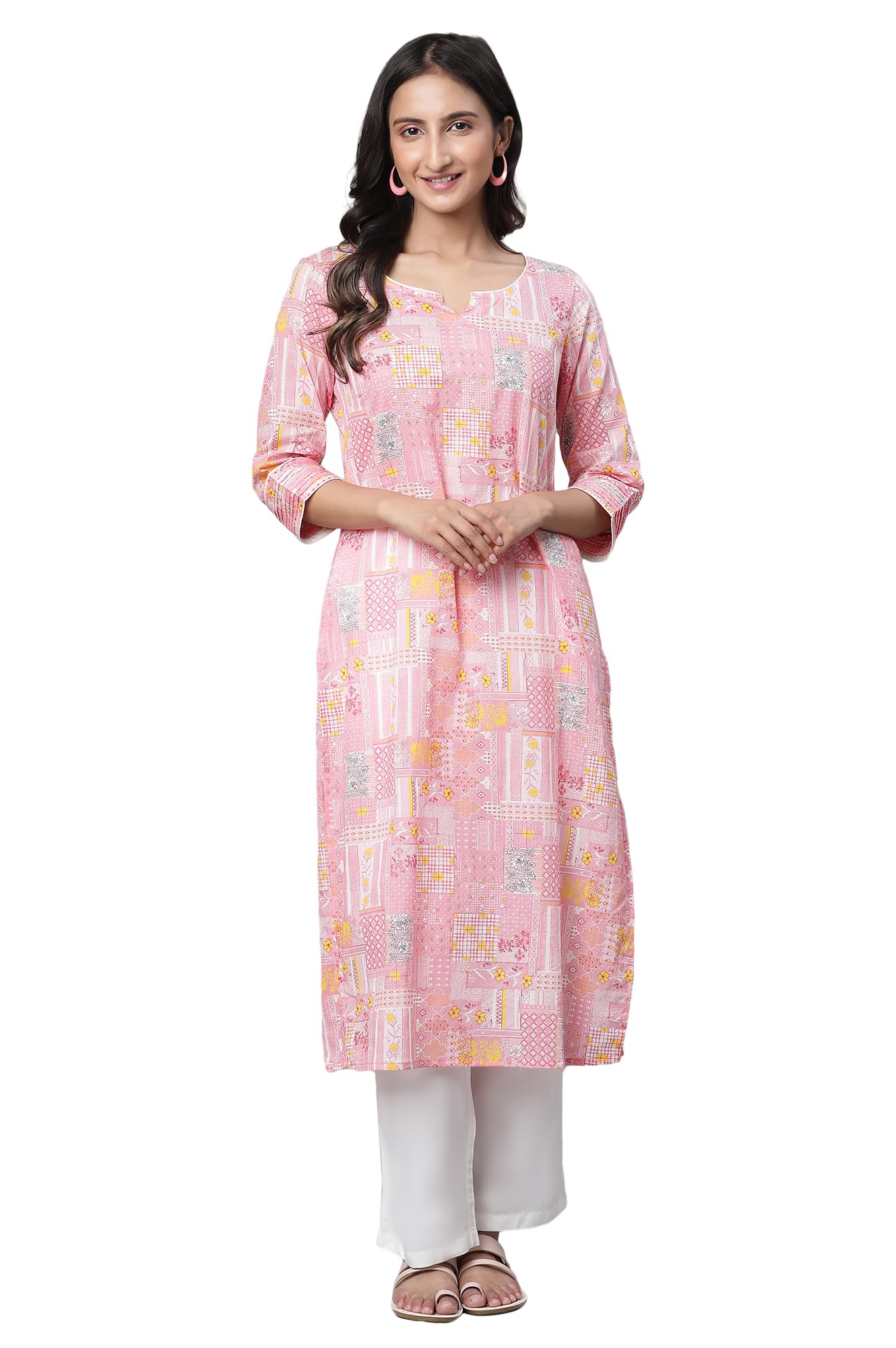 Aurelia WomenS Cotton Regular Shirt (23Aua14102-501719_Pink