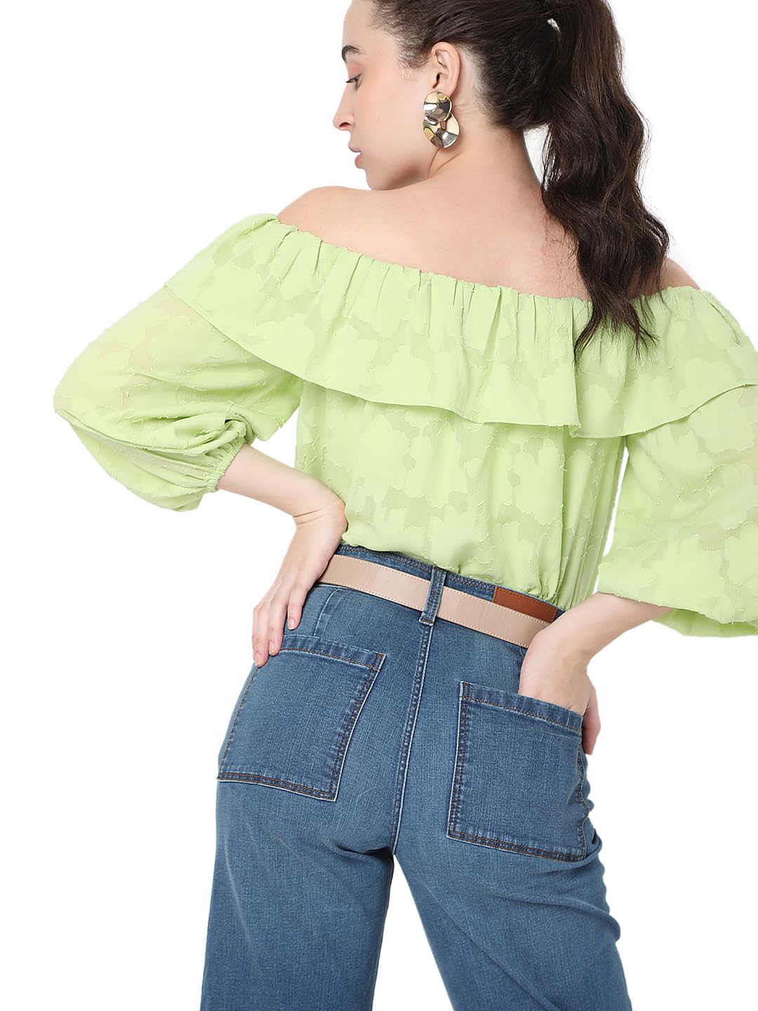 Vero Moda Regular Fit Top(185453101_Margarita Xs)
