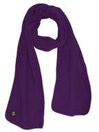 Purple 3 Piece Fleece Hat Scarf & Glove Matching Set