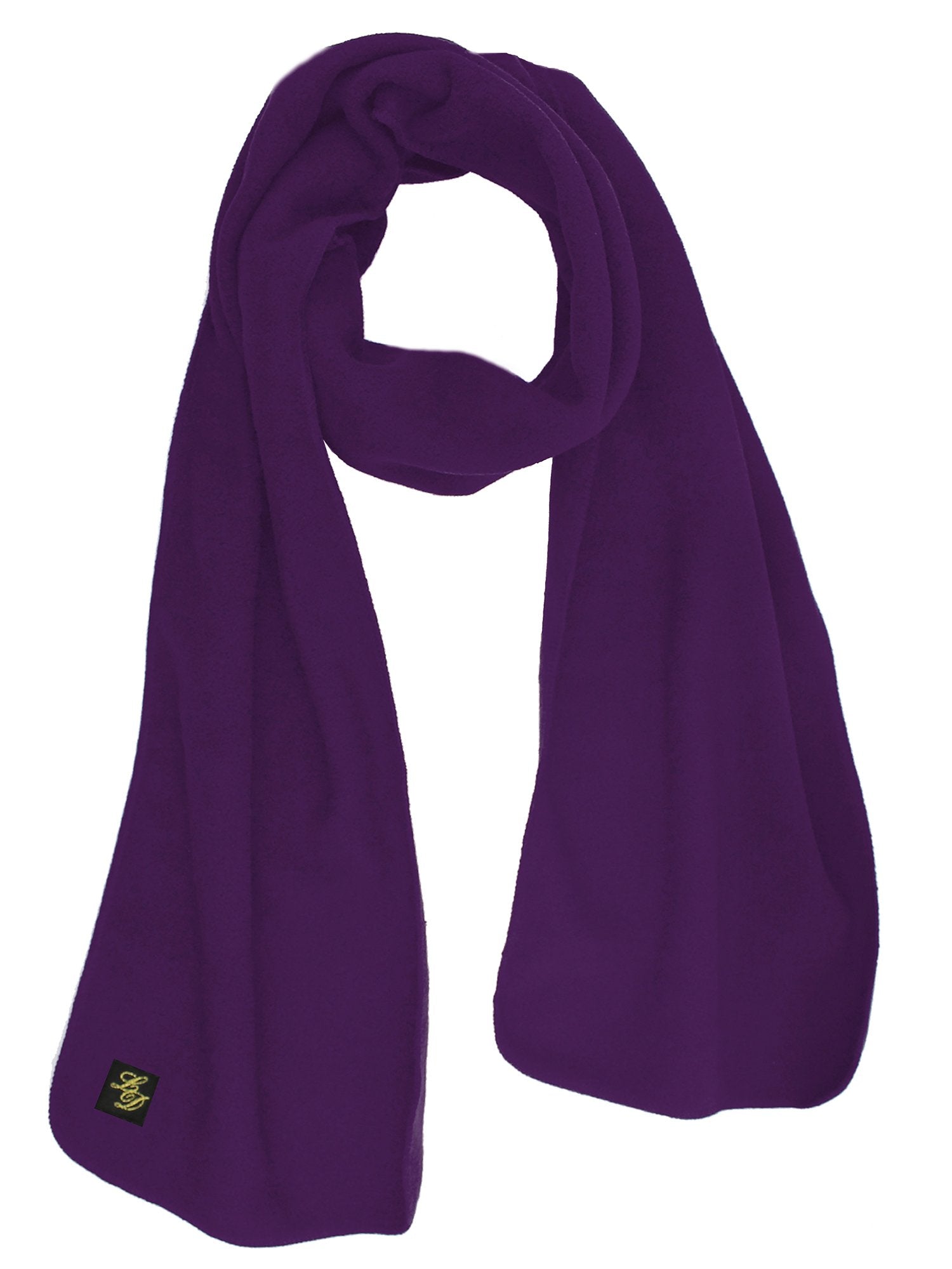 Purple 3 Piece Fleece Hat Scarf & Glove Matching Set