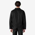 Mens 8 oz Lined Eisenhower Jacket - BLAcK - S(D0102H7ZSY8)