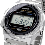 Casio A171 Vintage Stainless Steel Resin Digital A171WE-1A A171WE-1 Unisex Watch
