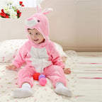QZERPLAY Unisex Children Panda Halloween Costumes Cartoon Outfit Romper