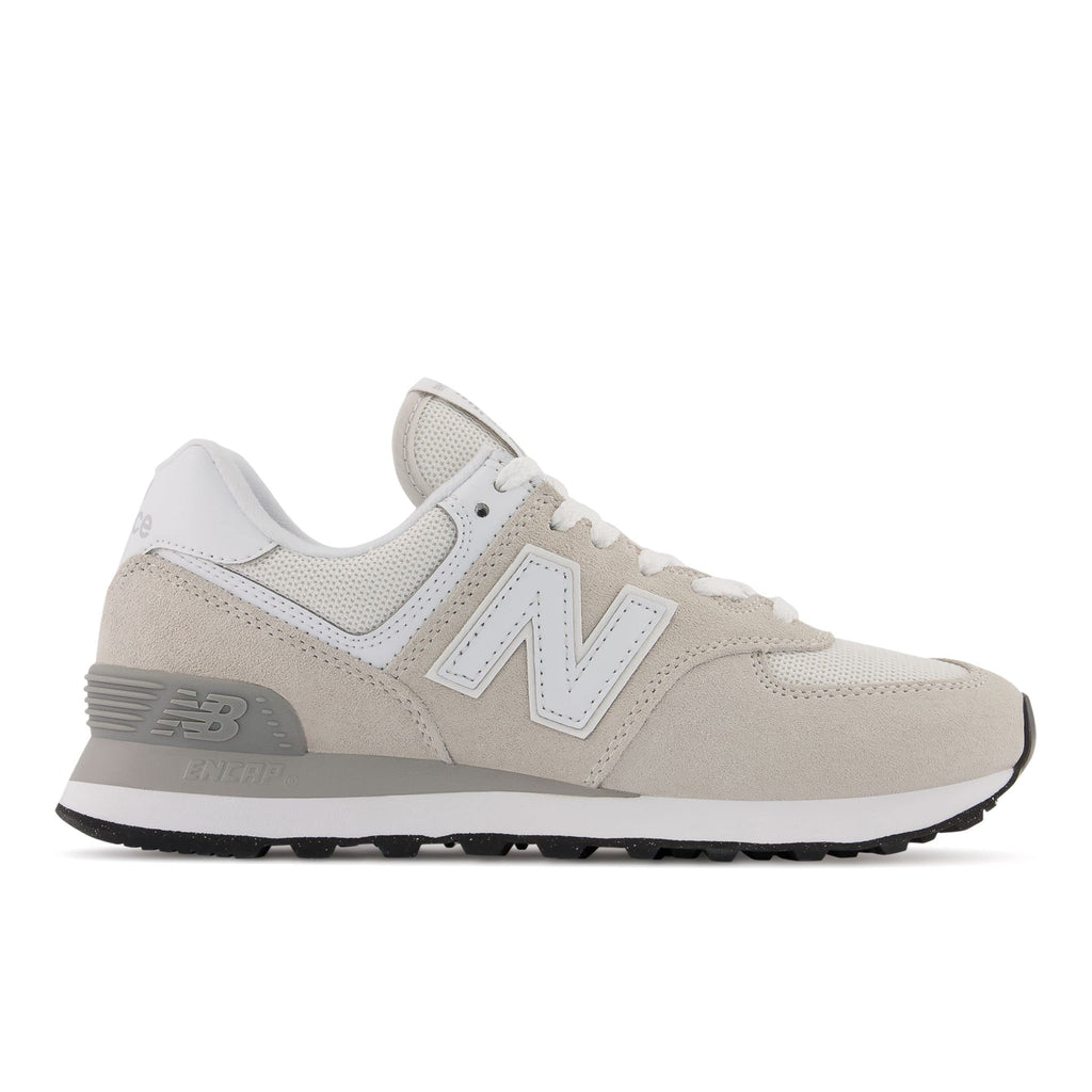 New Balance Women's 574 Core Sneaker, Nimbus Cloud with White, 6