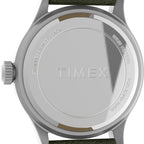Timex Men's Expedition Scout 40mm Quartz Leather Strap, Green, 20 Casual Watch (Model: TW4B229009J)