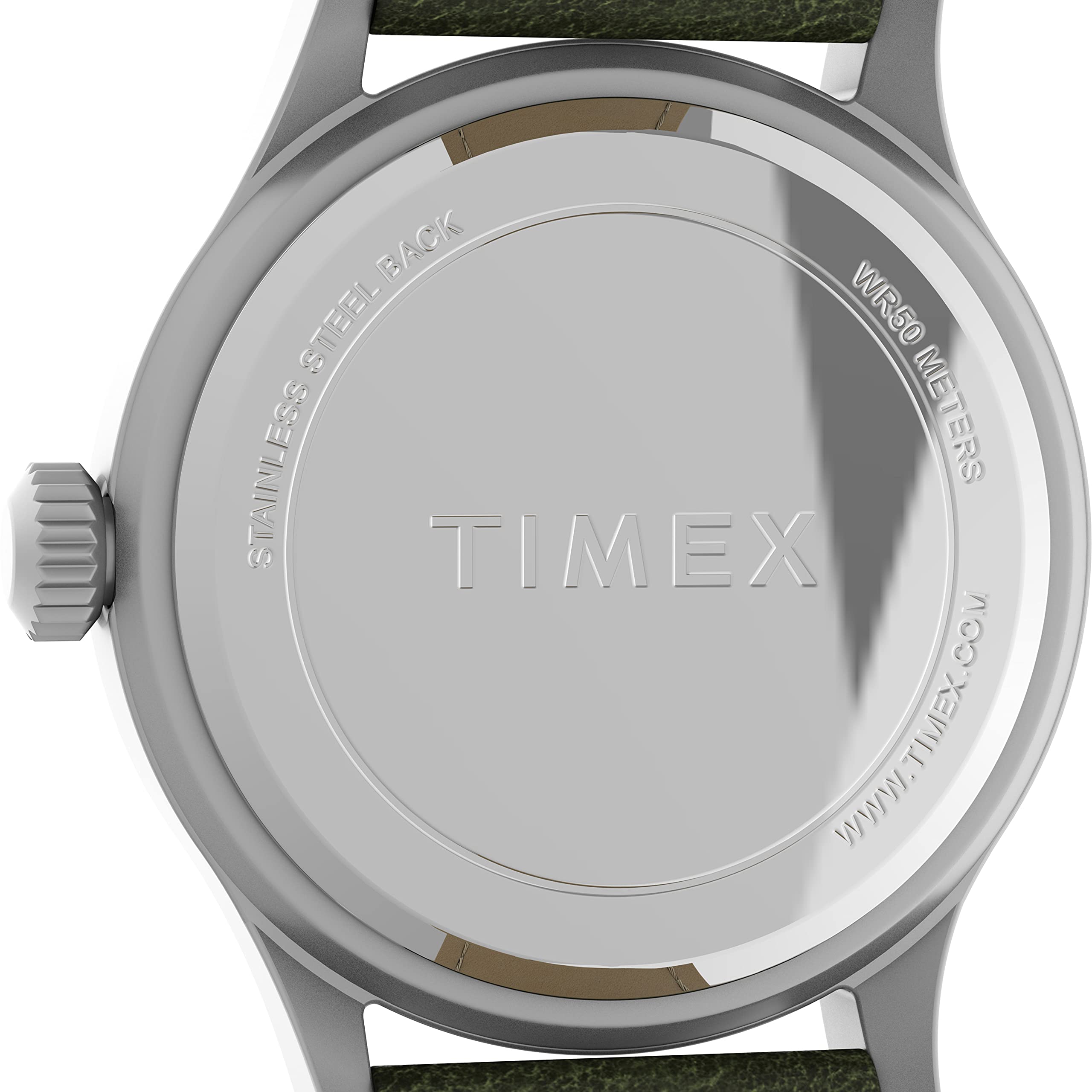 Timex Men's Expedition Scout 40mm Quartz Leather Strap, Green, 20 Casual Watch (Model: TW4B229009J)