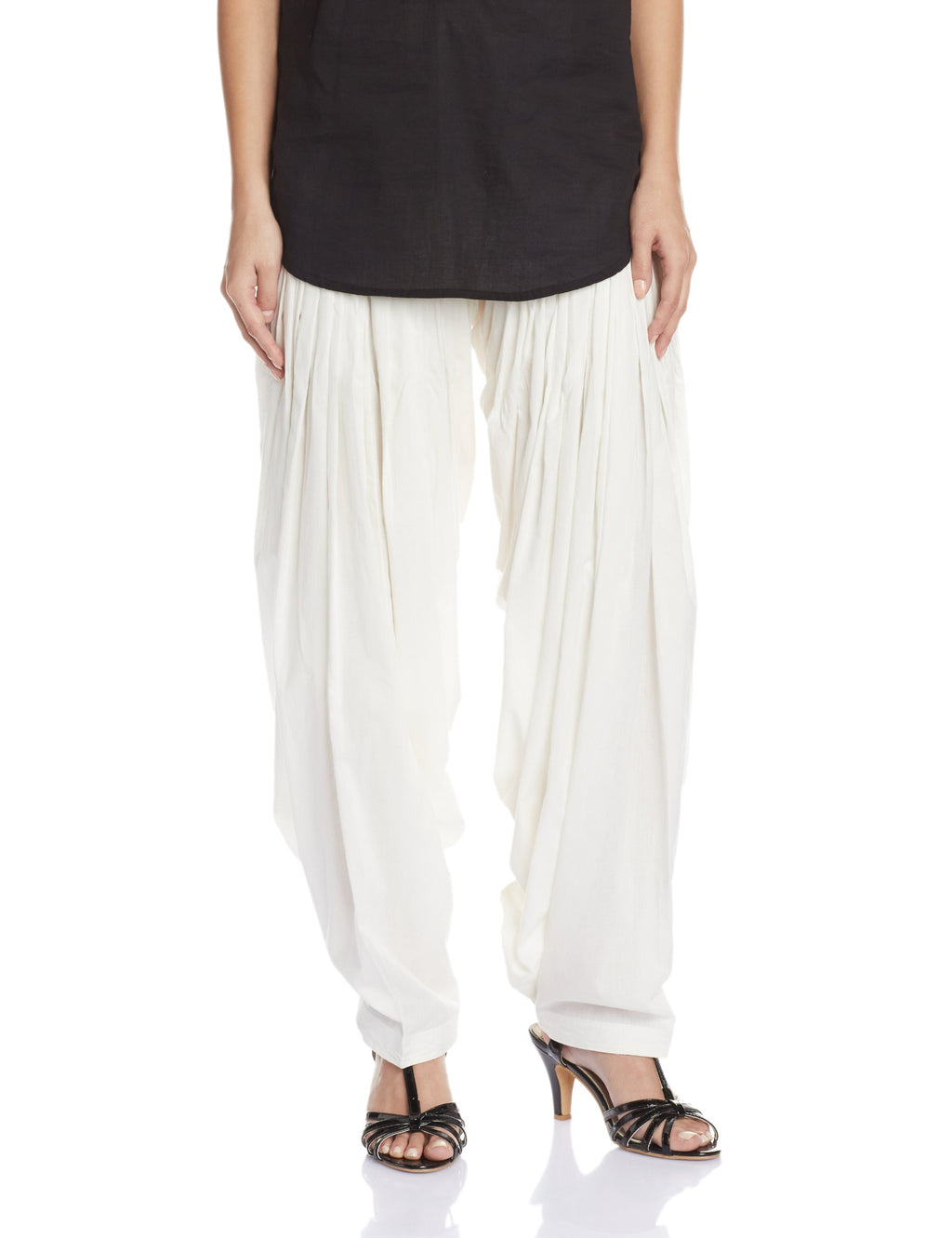 Aurelia Cotton Patiala (Crk60025-20235 Cream Fs) - Brown