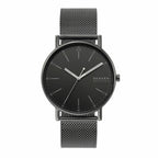Skagen Men's Signatur Three-Hand Gray Stainless Steel Mesh Band Watch (Model: SKW6577)