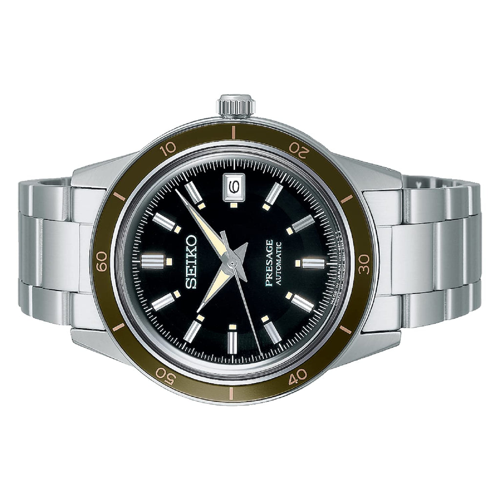 Seiko Presage Style 60's Stainless Steel Automatic SRPG07 SRPG07J1 SRPG07J Men's Watch