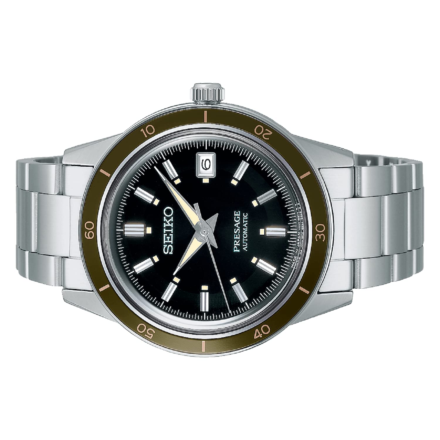 Seiko Presage Style 60's Stainless Steel Automatic SRPG07 SRPG07J1 SRPG07J Men's Watch