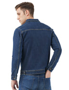 INKD Mens Trucker Cotton Blend Jacket