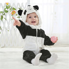 QZERPLAY Unisex Children Panda Halloween Costumes Cartoon Outfit Romper