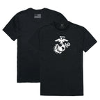 Relaxed Graphic T's, Marines 3,Black, M