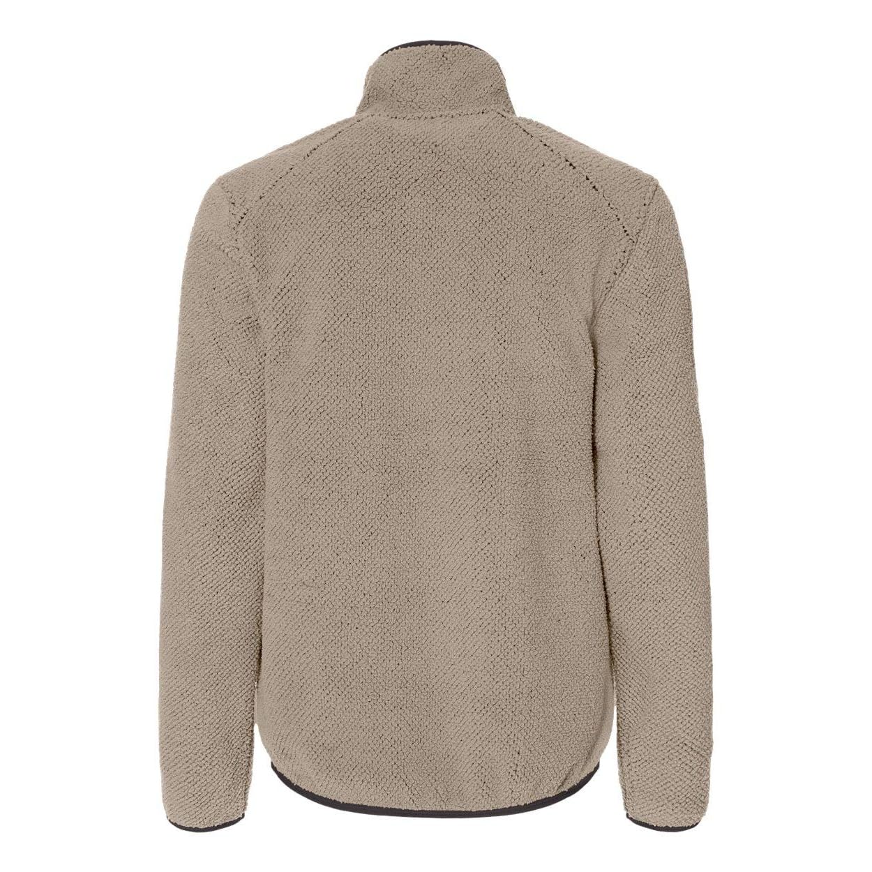 Ladies cypress Sherpa Fleece Pullover - cHARcOAL - S(D0102H78KIT)