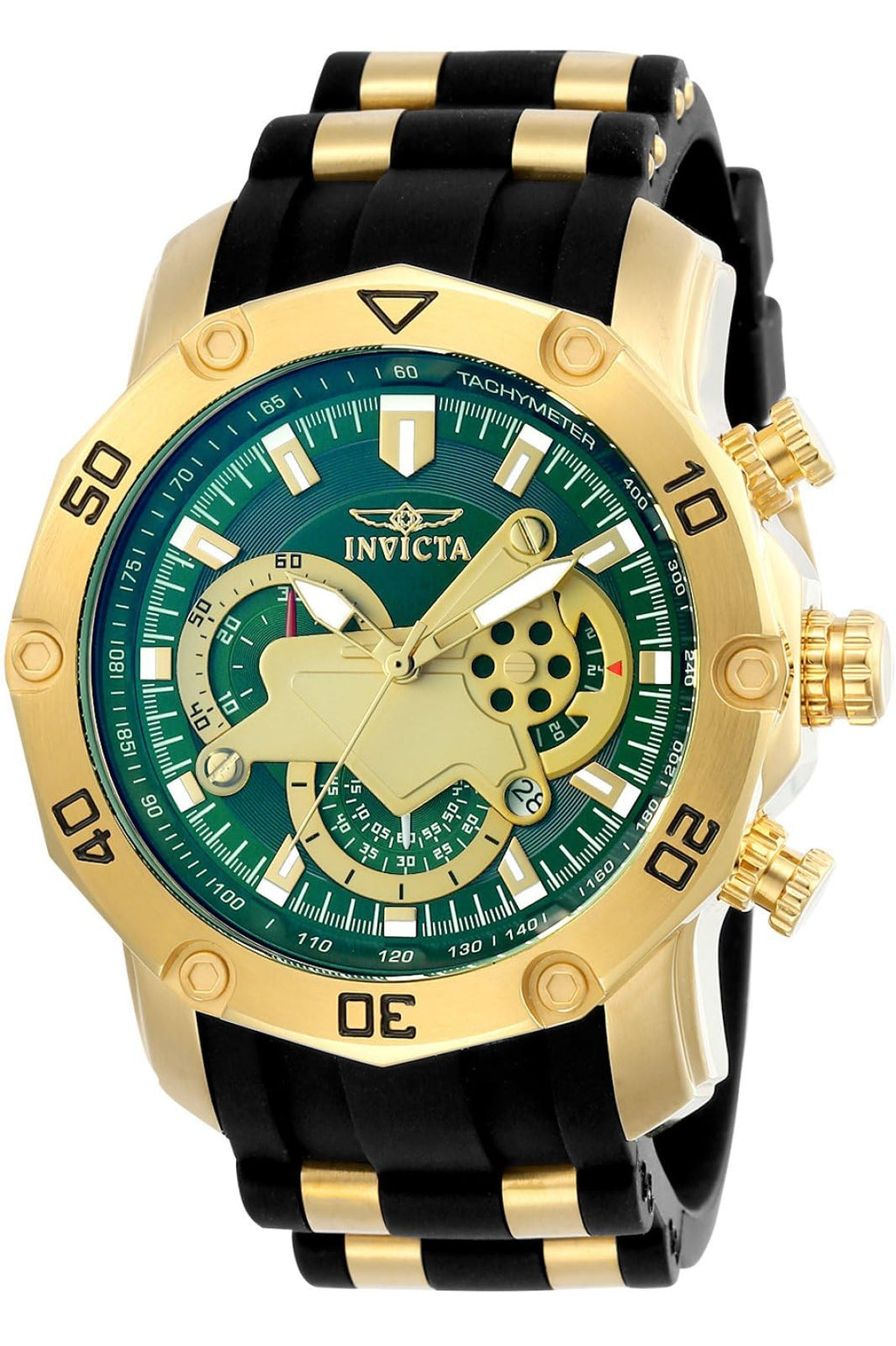 Invicta Men's 23425 Pro Diver Analog Display Quartz Black Watch