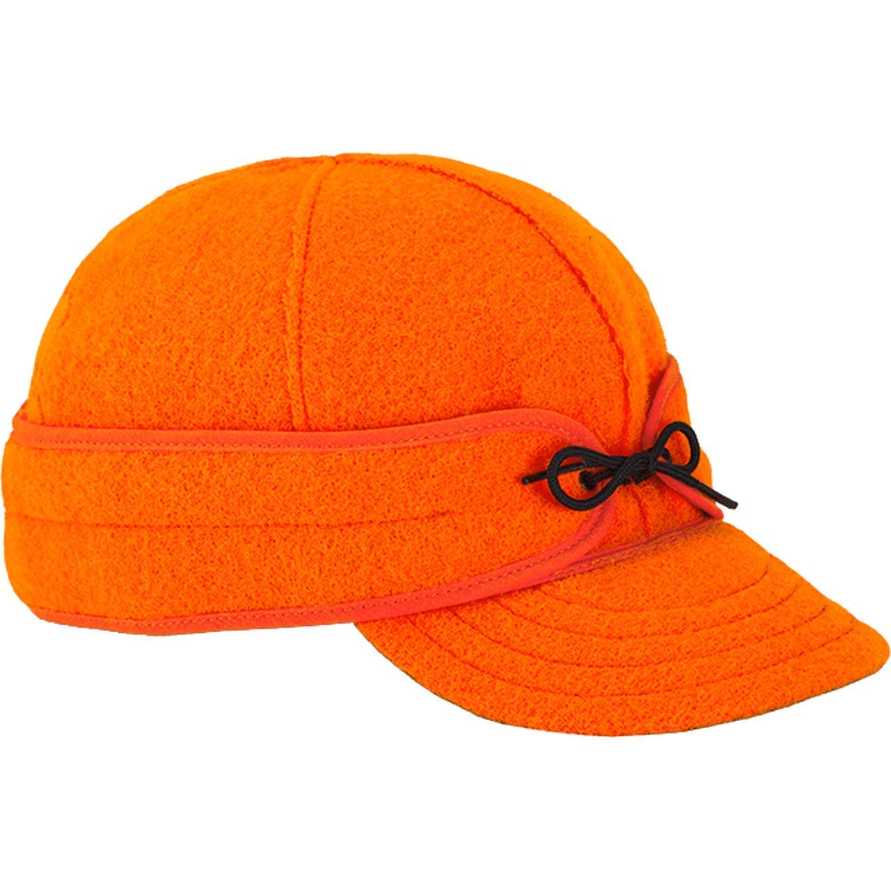 Stormy Kromer Original Kromer cap - Winter Wool Hat with Earflap Blaze Orange