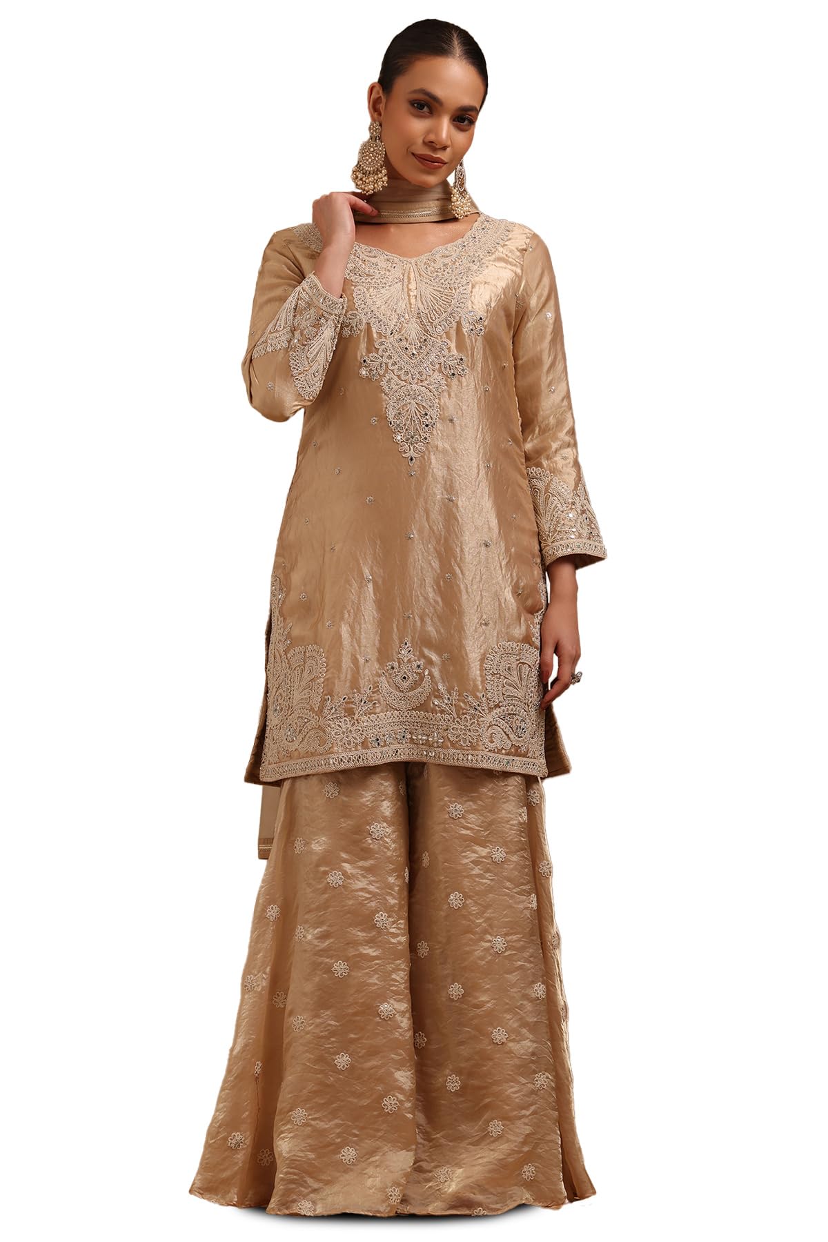 Soch Women Embroidered Salwar Suit Set