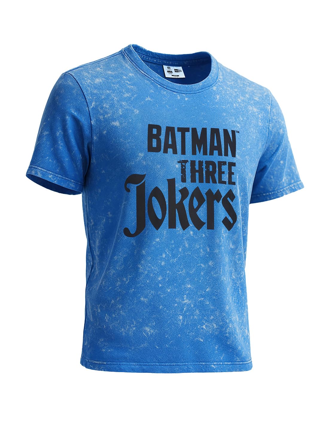 The Indian Garage Co Mens Boxy Half Sleeves Joker Crew Neck T-Shirt