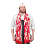 71 Soft-Knit Acrylic Bacon Scarf