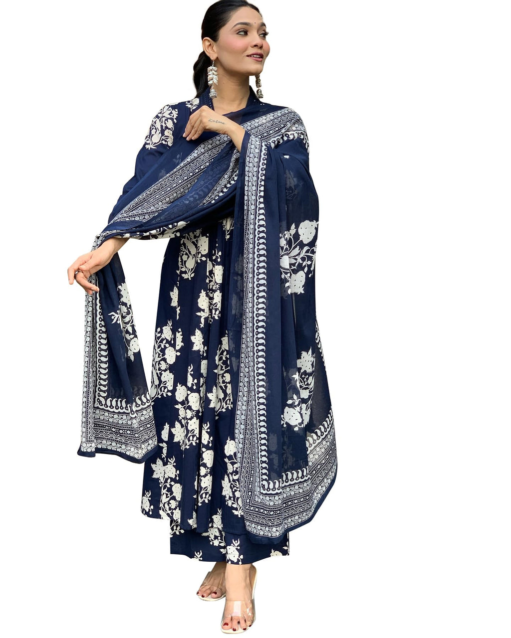 Toochki Salwar Suit With Dupatta For Women | Anarkali Salwar Suit With Dupatta For Women | Kurta Set With Dupatta| Embroidered W