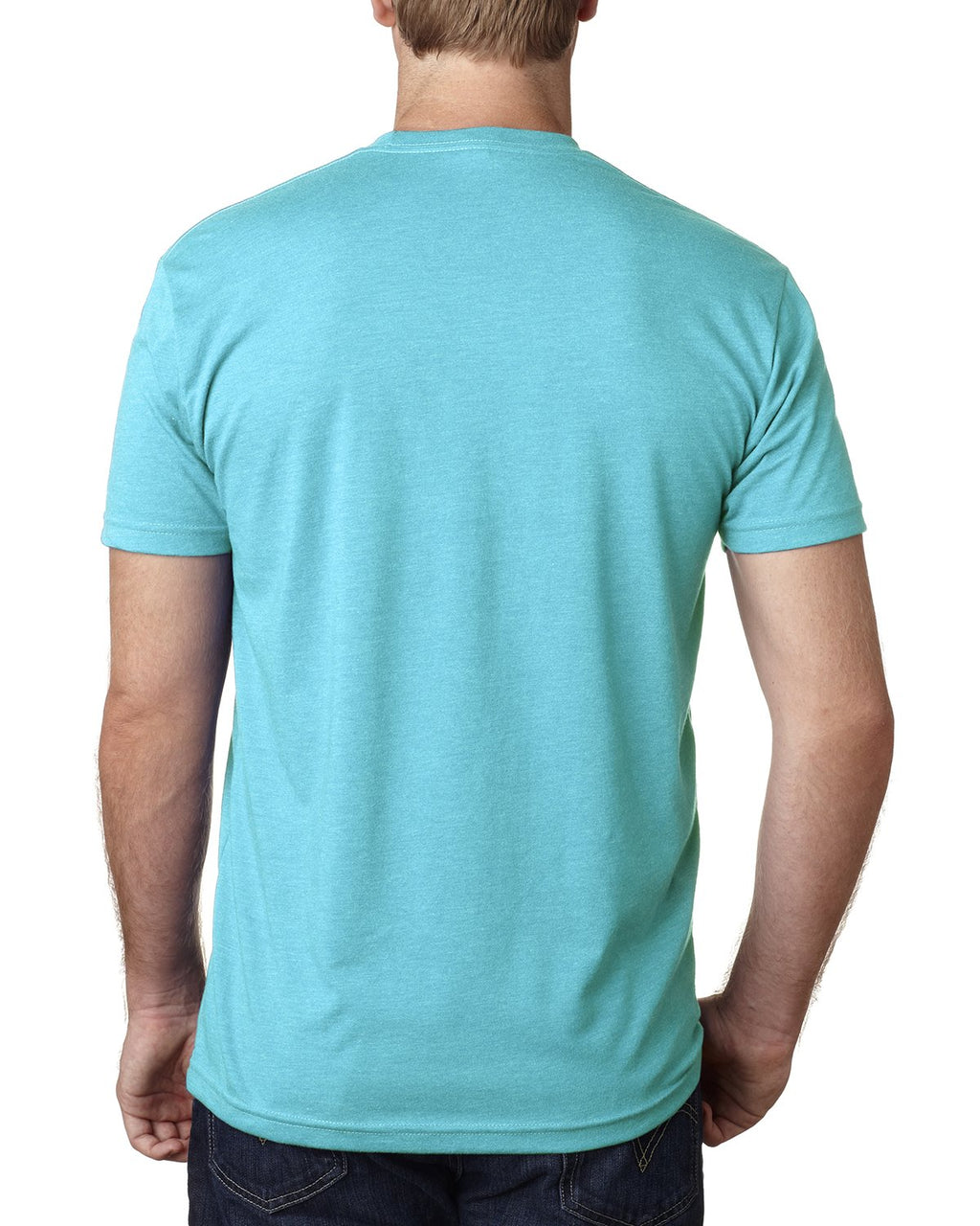 Next Level Mens Premium Fitted CVC Crew Tee (N6210) Tahiti Blue 2XL